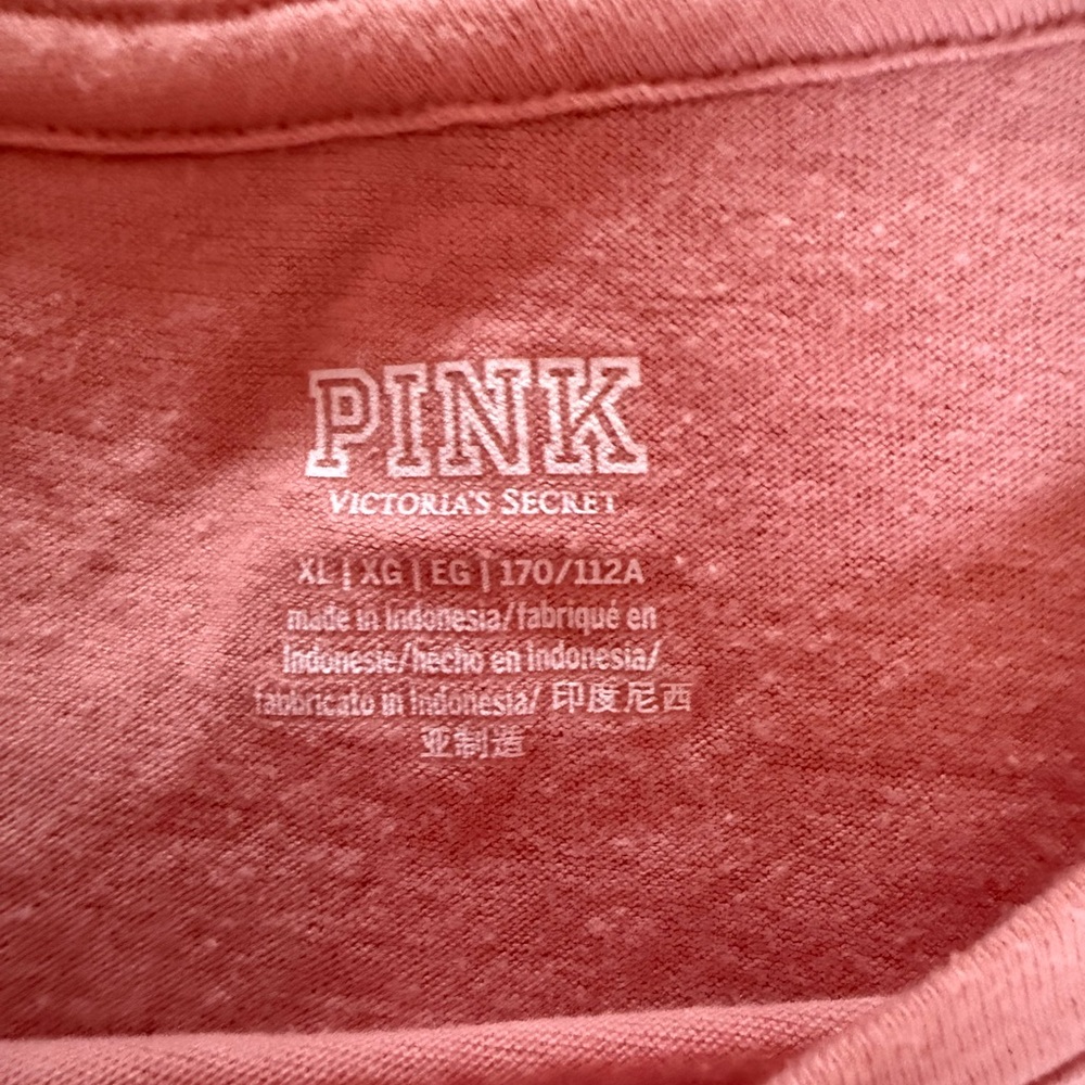 Bundle of 5 PINK Victoria's Secret Short Sleeve Tees - Picture 4 of 7